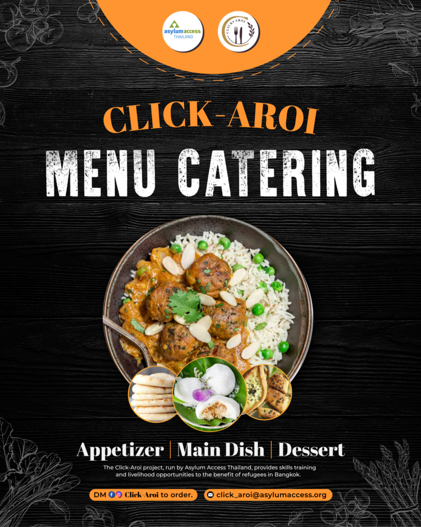 Click-Aroi Menu Catering | Asylum Access