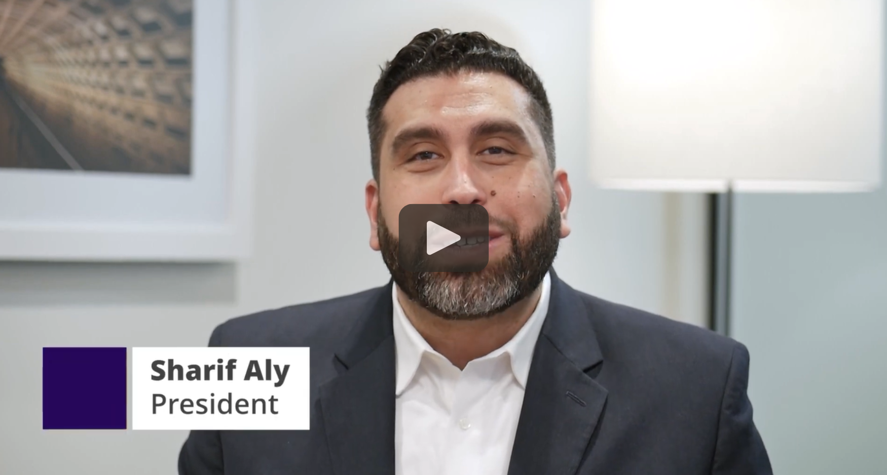 A video thumbnail of Sharif Aly, IRAP President.