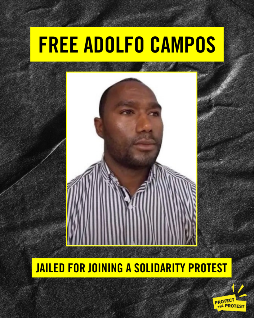 #FreeTheFive Blog: ADOLFO CAMPOS - Amnesty International