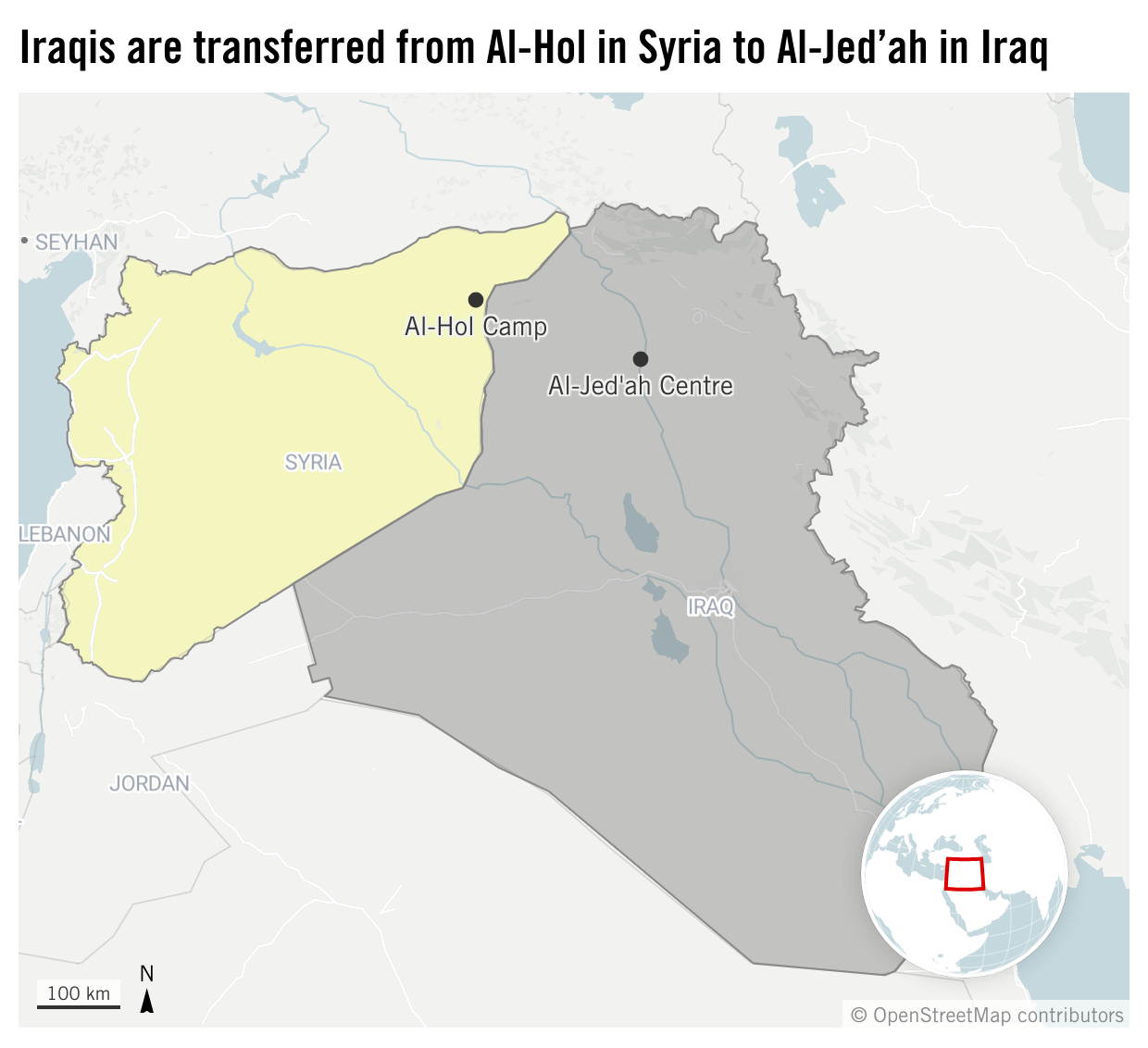 Iraq: People held in Al-Jed’ah Centre subjected to torture and enforced disappearance after arrests – new investigation